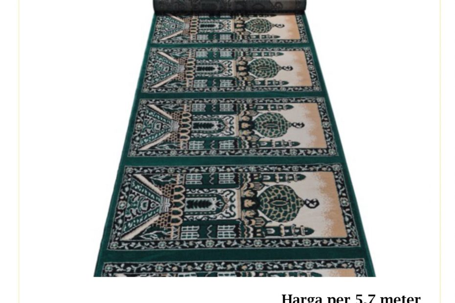 Karpet Masjid Hijau