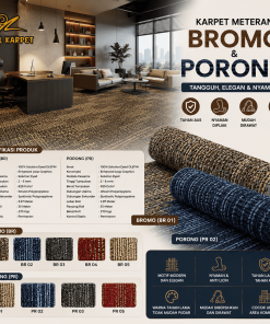 Karpet Kantor Meteran Bromo