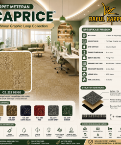 Karpet Kantor Meteran Caprice