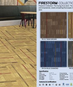 Karpet Tile Firestorm