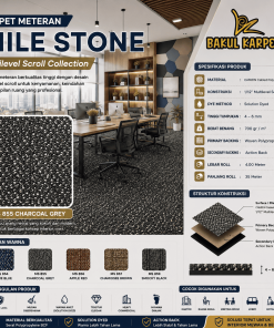 Karpet Kantor Meteran Mile Stone