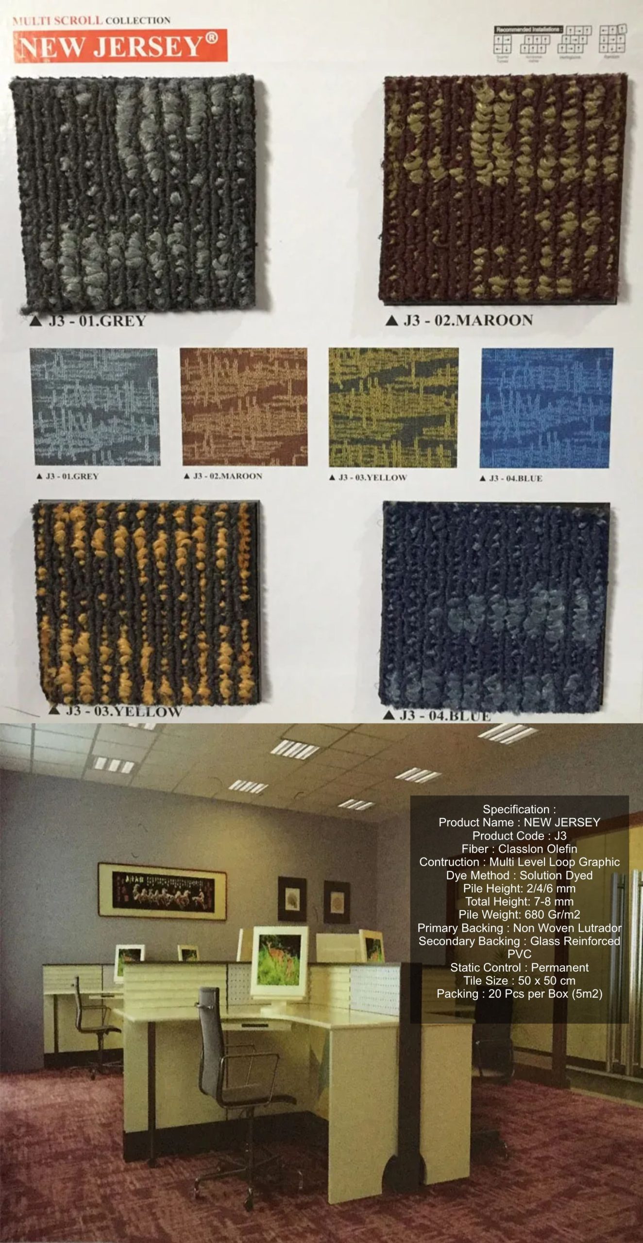 Karpet Tile New Jersey