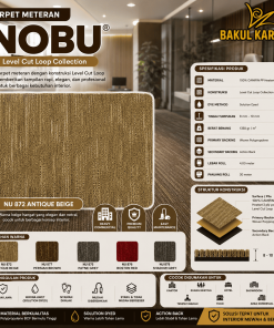 Karpet Kantor Meteran Nobu