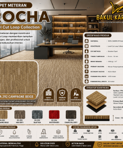 Karpet Kantor Meteran Rocha